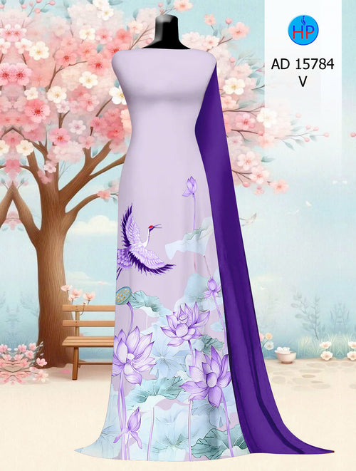 3D Printed Lotus Ao Dai For Women | Vietnamese Ao Dai