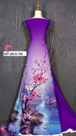 Printed Women Ao Dai | Vietnamese Traditional Dress