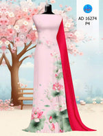 Printed Women Ao Dai | Vietnamese Traditional Dress