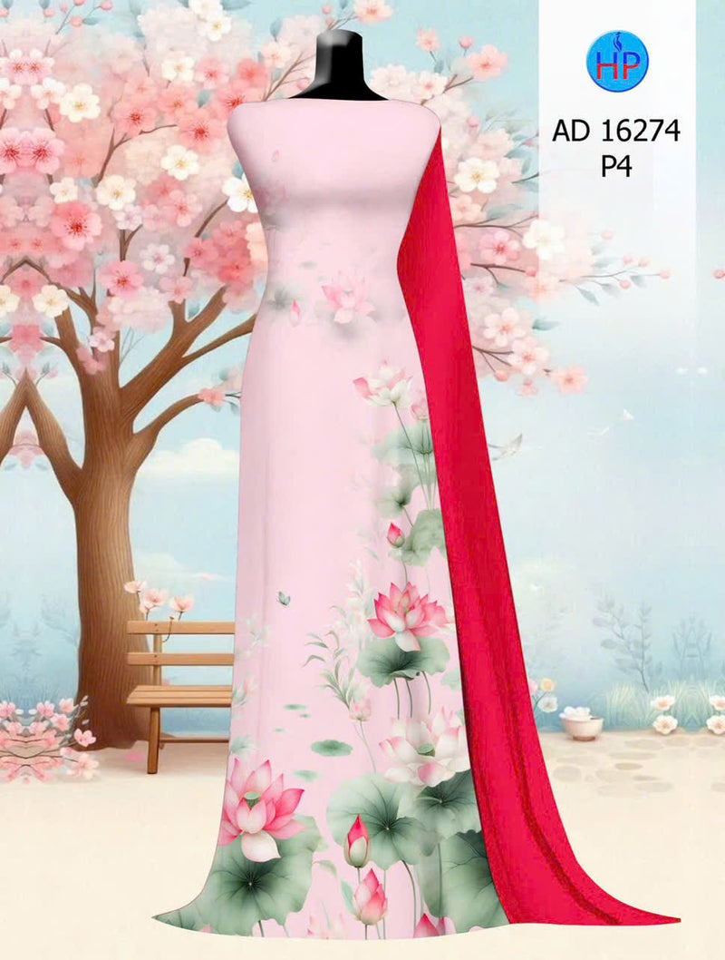 Printed Women Ao Dai | Vietnamese Traditional Dress