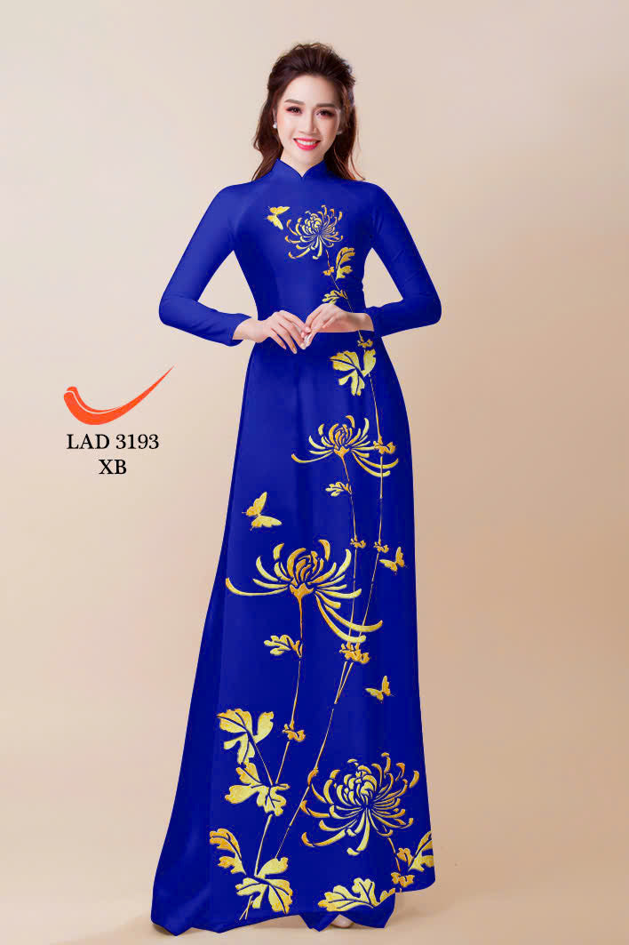 Printed Women Ao Dai | Vietnamese Traditional Dress