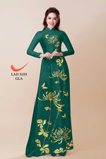 Printed Women Ao Dai | Vietnamese Traditional Dress