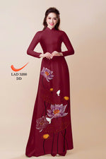 Printed Women Ao Dai | Vietnamese Traditional Dress