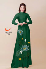 Printed Women Ao Dai | Vietnamese Traditional Dress