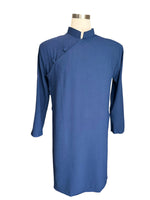 Men Dress | Red\ Navy Blue Đủi Silk Ao Dai For Men | Áo Dài Nam