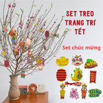 Decoration Vietnamese New Year 2024- Dragon Tet- Tết Cổ Truyền - Decoration Door Hanging Tet