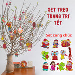 Decoration Vietnamese New Year 2024- Dragon Tet- Tết Cổ Truyền - Decoration Door Hanging Tet