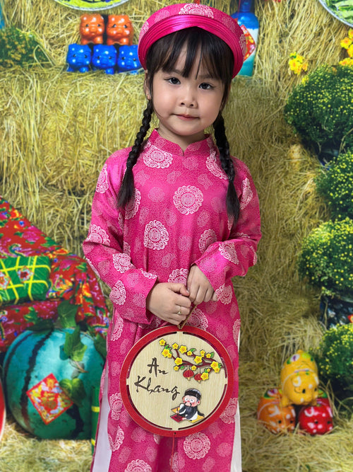Traditional Vietnamese Ao Dai For Kids | Lunar New Year | Kid Ao Dai | Ao Dai for Girl\Boy