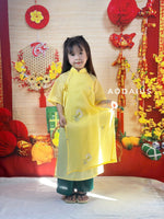 Yellow Girls Ao Dai | Ao Dai For Infant, Toddler, Teen Girls