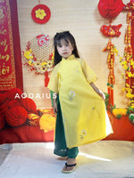 Yellow Girls Ao Dai | Ao Dai For Infant, Toddler, Teen Girls