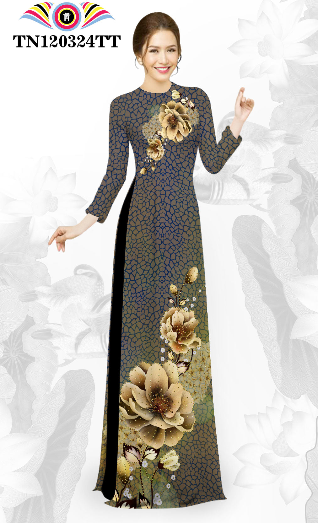 ベトナムアオザイ/Áo dài Việt Nam/No36 Vietnamese Ao Dai For Women, Vietnamese ao dai, Ao Dai Viet