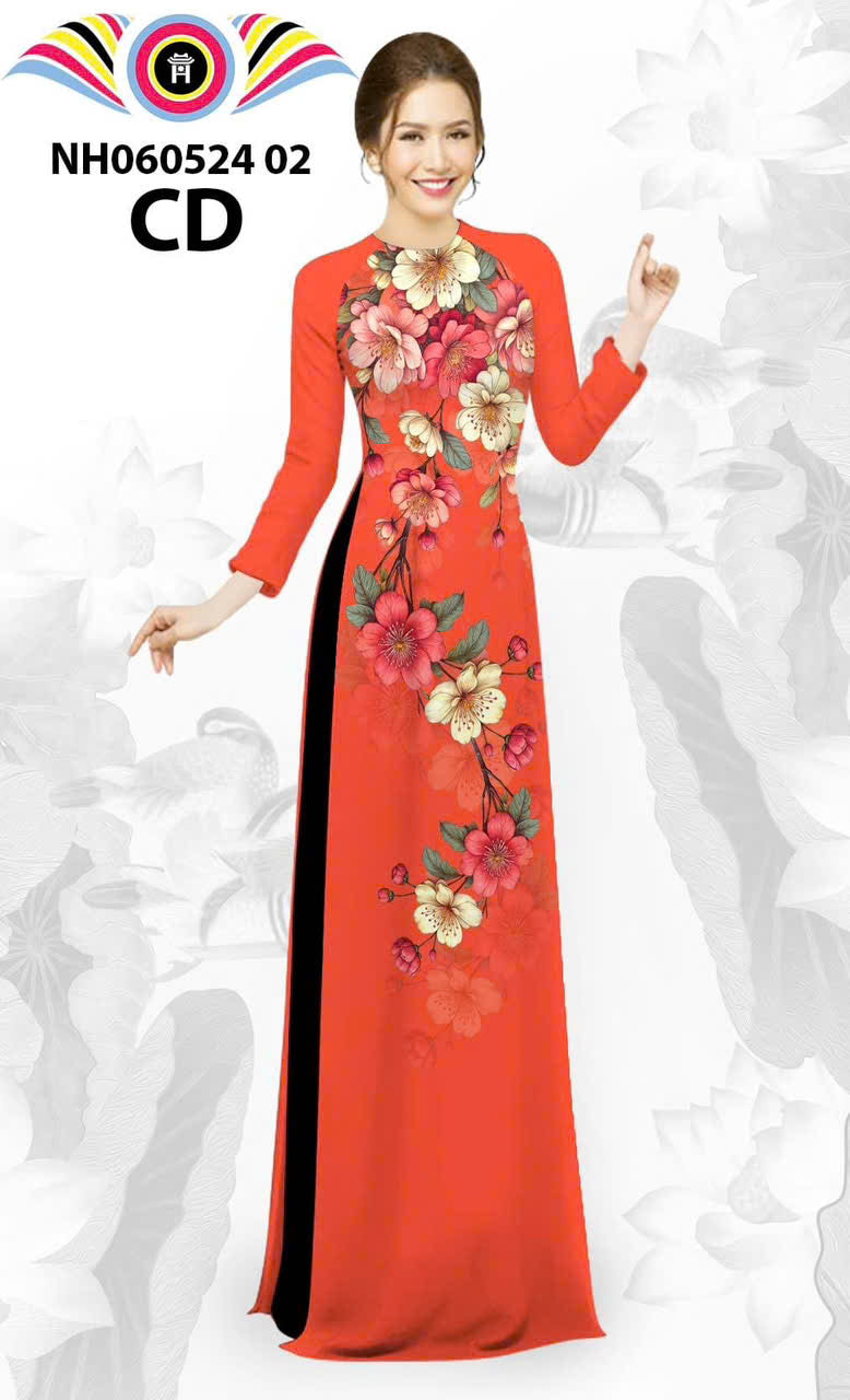 3D Printed Ao Dai | Vietnamese Ao Dai | Ao Dai For Wedding | Áo Dài Truyền Thống - Cổ tròn