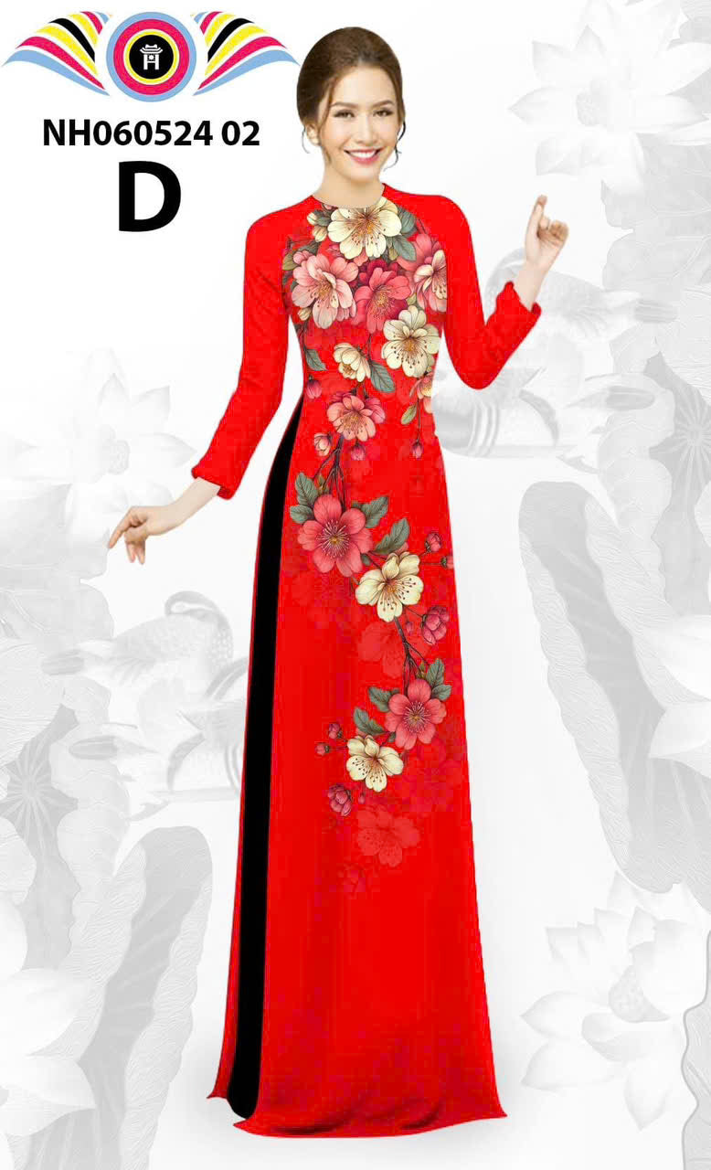 3D Printed Ao Dai | Vietnamese Ao Dai | Ao Dai For Wedding | Áo Dài Truyền Thống - Cổ tròn