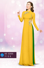 3D Printed Ao Dai | Áo Dài In Hoạ Tiết| Áo Dài Truyền Thống| Ao Dai For Women\Girl | KN19