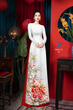 3D Printed Ao Dai | Áo Dài In Hoạ Tiết | Ao Dai For Women