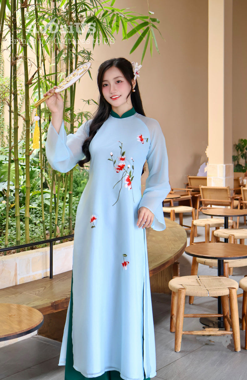 Mong Giao Modern Vietnamese Ao Dai | Áo Dài Cách Tân  A26