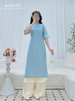 Blue Butterfly Grace Áo Dài | Áo Dài Cách Tân F29
