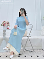 Blue Butterfly Grace Áo Dài | Áo Dài Cách Tân F29