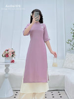 Lavender Butterfly Grace Áo Dài | Áo Dài Cách Tân F33