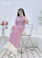 Lavender Butterfly Grace Áo Dài | Áo Dài Cách Tân F33