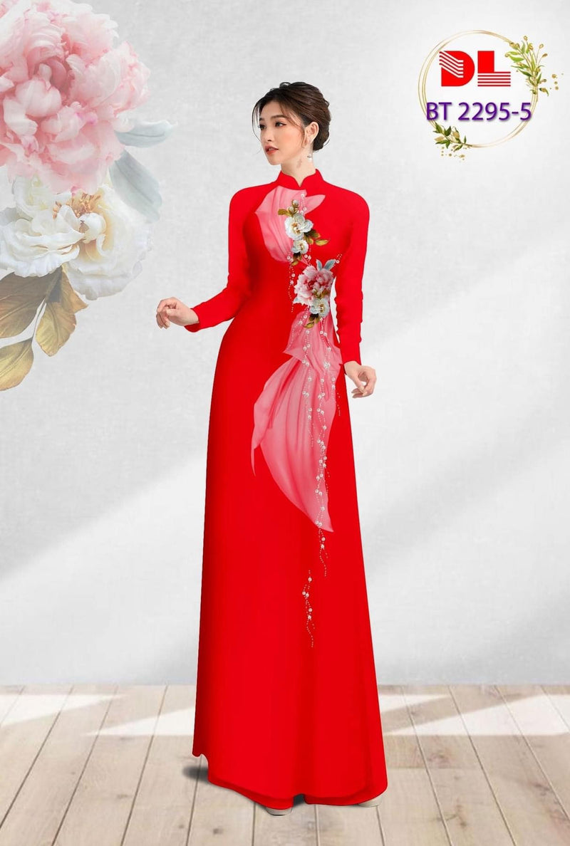 Traditional Dress | Áo Dài Truyền Thống | Printed Ao Dai