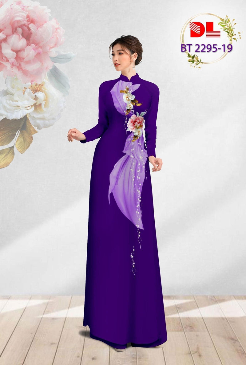 Traditional Dress | Áo Dài Truyền Thống | Printed Ao Dai