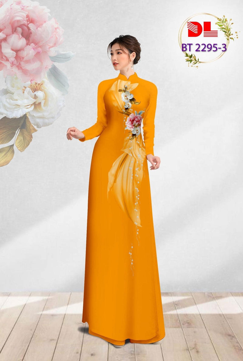 Traditional Dress | Áo Dài Truyền Thống | Printed Ao Dai