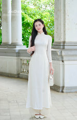 Ngoc Uyen Traditional Vietnamese Ao Dai No Pants I1