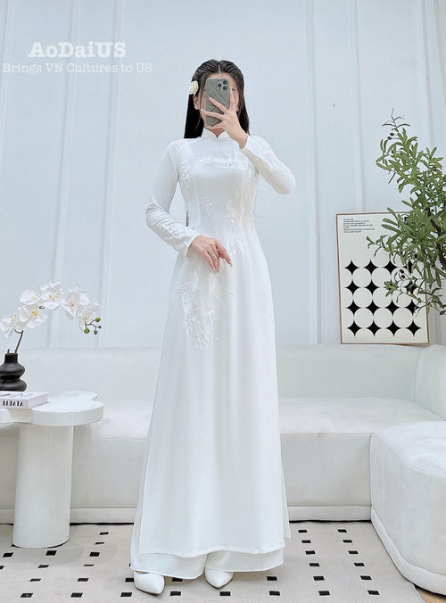 Long Phụng Sum Vầy Vietnamese Ao Dai | Matching Ao Dai