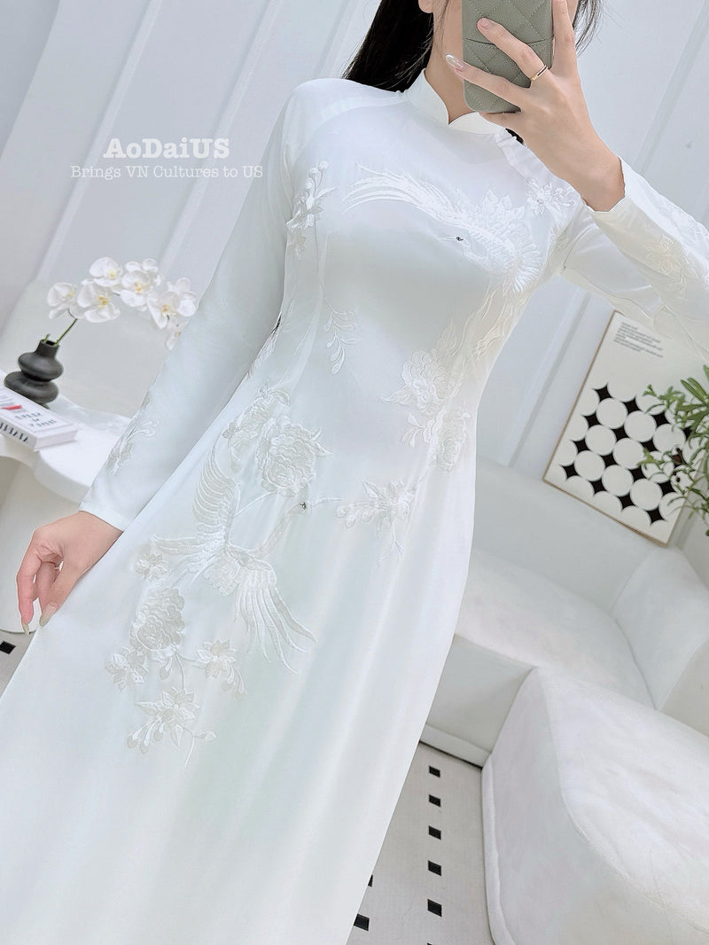 Long Phụng Sum Vầy Vietnamese Ao Dai | Matching Ao Dai