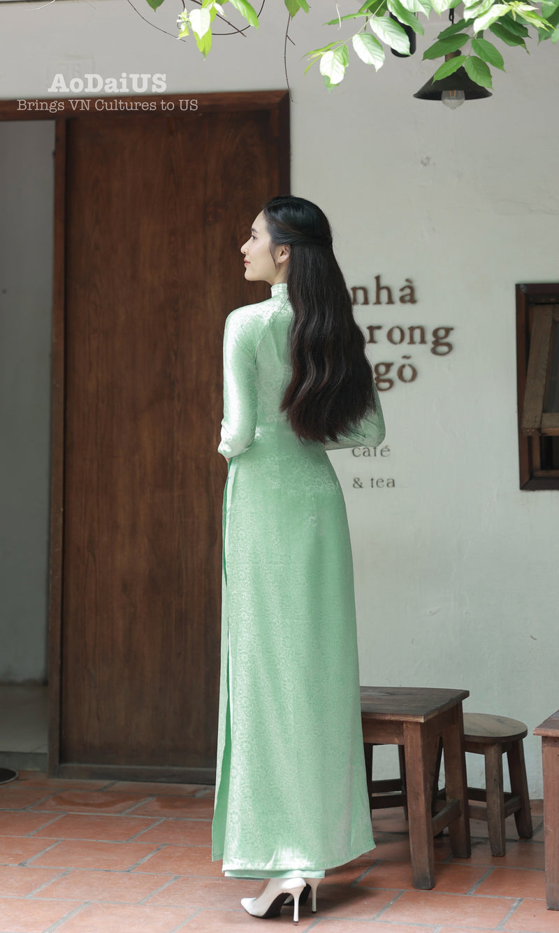 Ngọc Bích Vietnamese Traditional Ao Dai B22