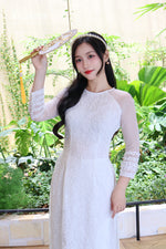 Pure Elegance Modern Vietnamese Ao Dai Set E33