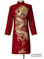 Vietnamese Traditional Ao Dai For Men| Men Dress | Embroidered Ao Dai For Man | Áo Dài Nam | Áo Dài Việt Nam