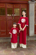 Matching Mother & Daughter Dresses | Áo Dài Đôi Mẹ và Bé