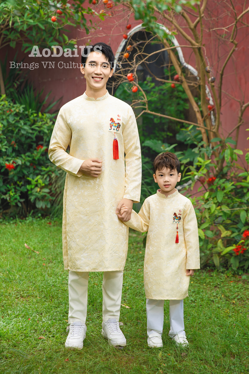 Yen Vui Matching Family Ao Dai | Áo Dài Gia Đình