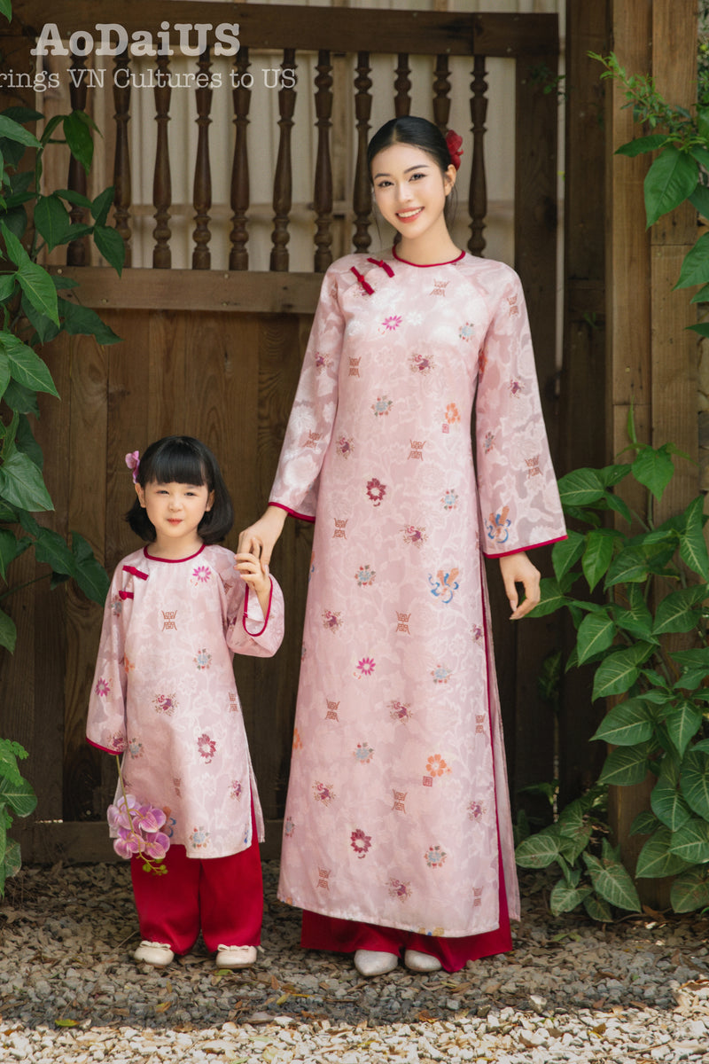 Long Phung Matching Family Ao Dai | Áo Dài Gia Đình