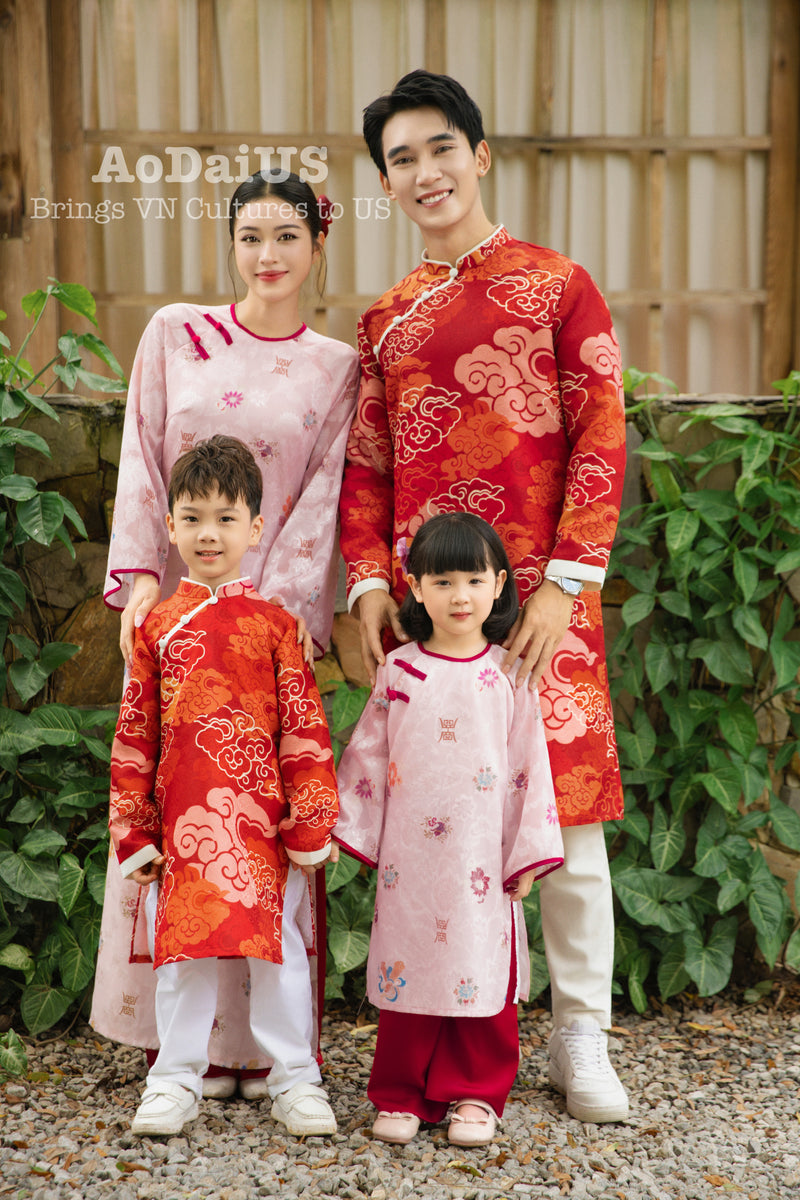Long Phung Matching Family Ao Dai | Áo Dài Gia Đình