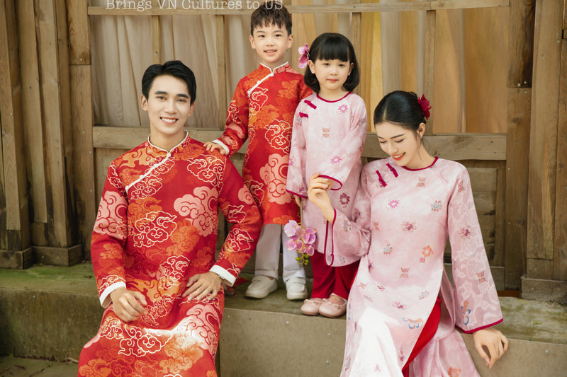 Long Phung Matching Family Ao Dai | Áo Dài Gia Đình