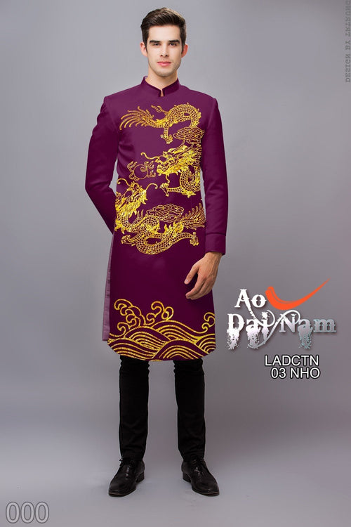 Vietnamese traditional Ao Dai For Men| Men Dress| Ao Dai Nam| Áo Dài Nam| KN 08