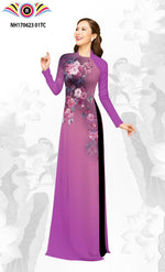 3D Printed Ao Dai For Women | Vietnamese Ao Dai - Traditional neck | Áo Dài Truyền Thống- Áo Dài Bộ