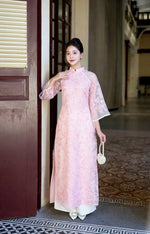 Như Ý Ao Dai Dress | Vietnamese Modernized Dress | Luxury Ao Dai For Special Event