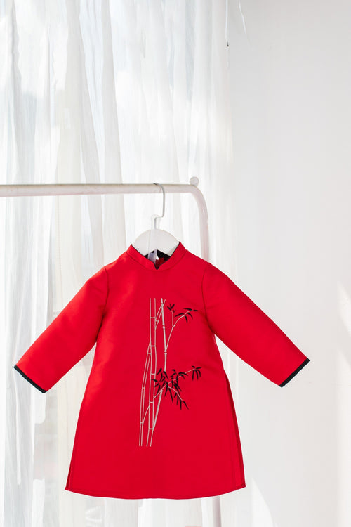 Dress For Boys | Áo Dài Bé Trai | Kid Long Dress Ao Dai | Viet Dress For Kids