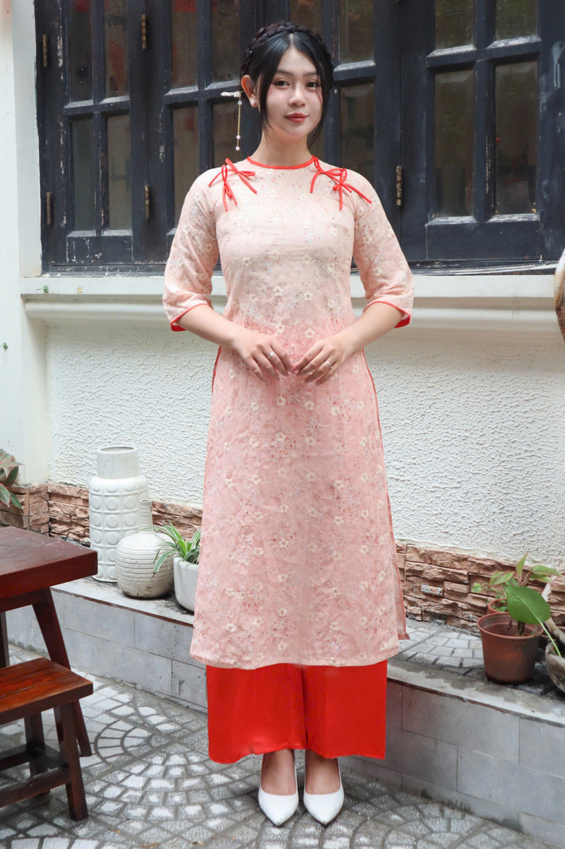 Thu Boi Modern Ao Dai For Women | Vietnamese Modernized Dress