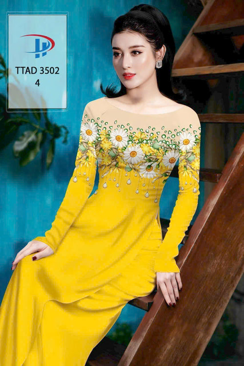 3D Printed Ao Dai | Vietnamese Ao Dai | Ao Dai For Wedding | Áo Dài Truyền Thống | Latin Silk