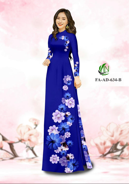 Vietnamese Ao Dai For Women| Traditional Vietnamese Dress | Áo Dài Truyền Thống H15