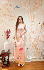 Vietnamese Traditional Dress | Ao Dai With Crystal