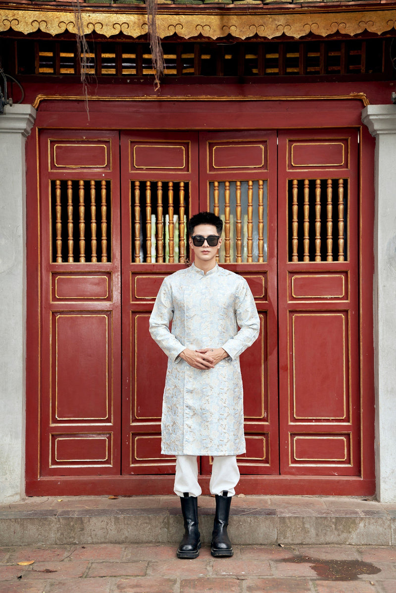 Men Dress | Modernzed Ao Dai For Men | Áo Dài Nam E34