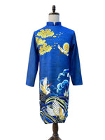 Blue Traditional Ao Dai For Men | Men Dress | Áo Dài Nam C20