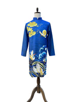 Blue Traditional Ao Dai For Men | Men Dress | Áo Dài Nam C20