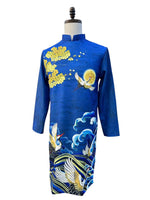 Blue Traditional Ao Dai For Men | Men Dress | Áo Dài Nam C20